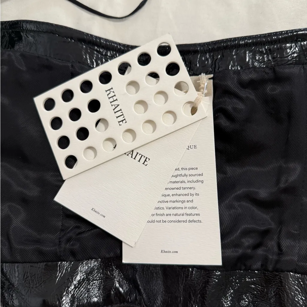 NWT KHAITE Ira strapless cracked - Image 8