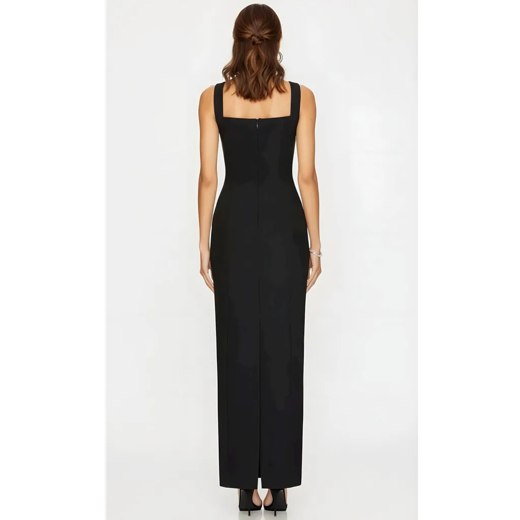 NBD Jude Maxi Dress, Black, Small - Image 4
