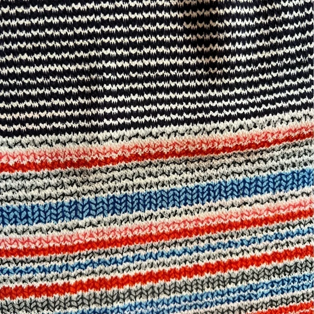 Topshop off the shoulder shift dress, multicolor stripes, EUC size 10 - Image 4