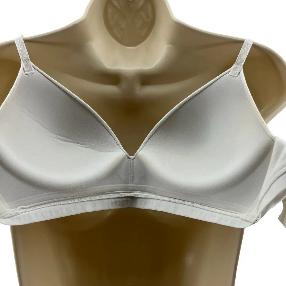 Victoria Secret The T-Shirt Lightly-Lined Wireless Bra White 36B - Image 3