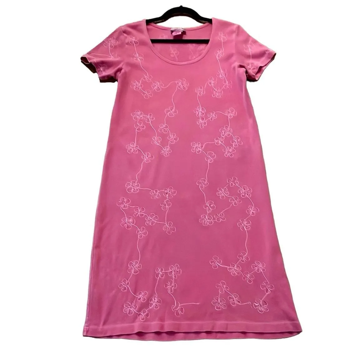 The Territory Ahead pink embroidered midi dress Medium - Image 9
