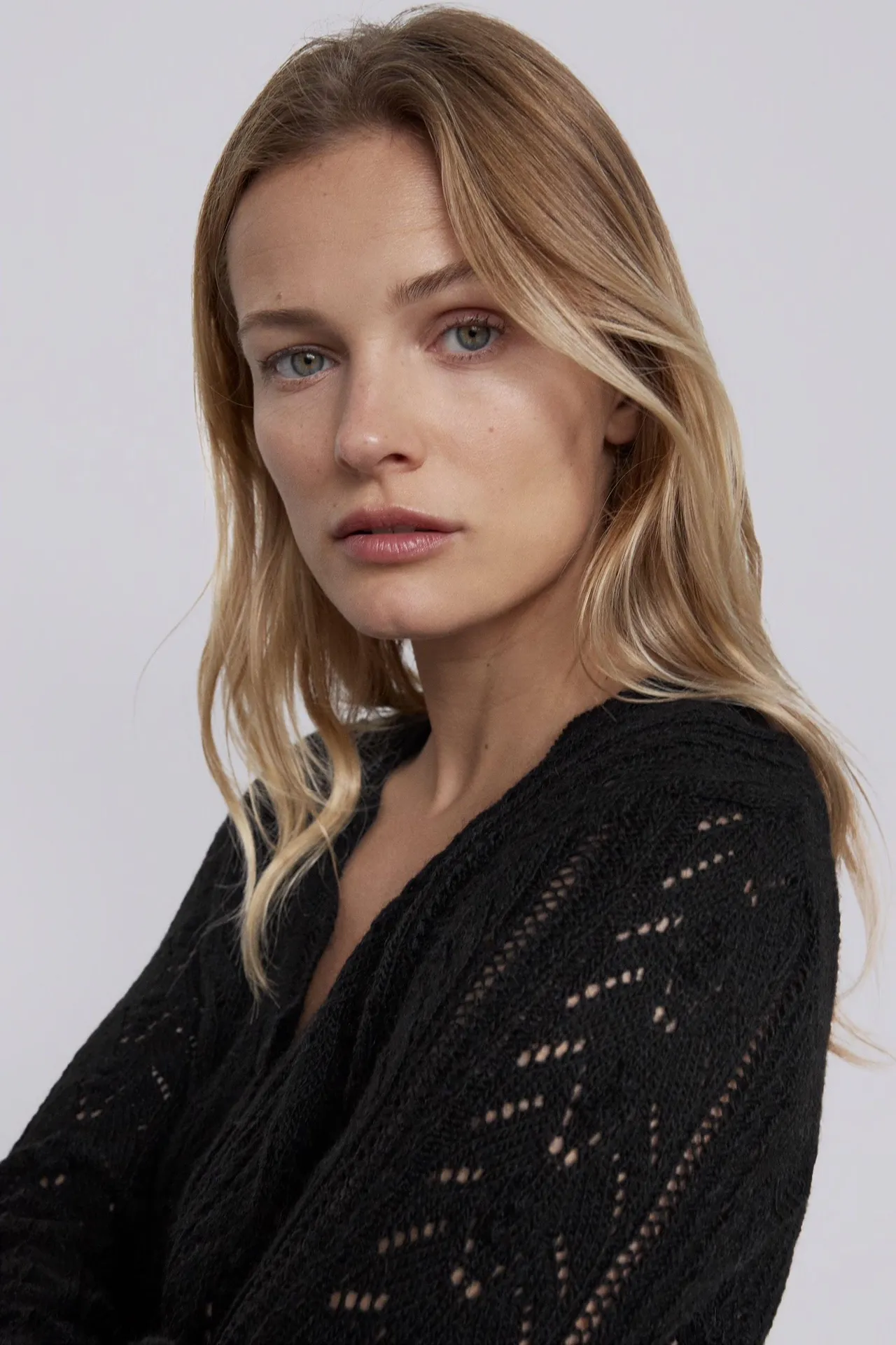 ZARA Black Knit Cardigan Top Jacket - Image 5