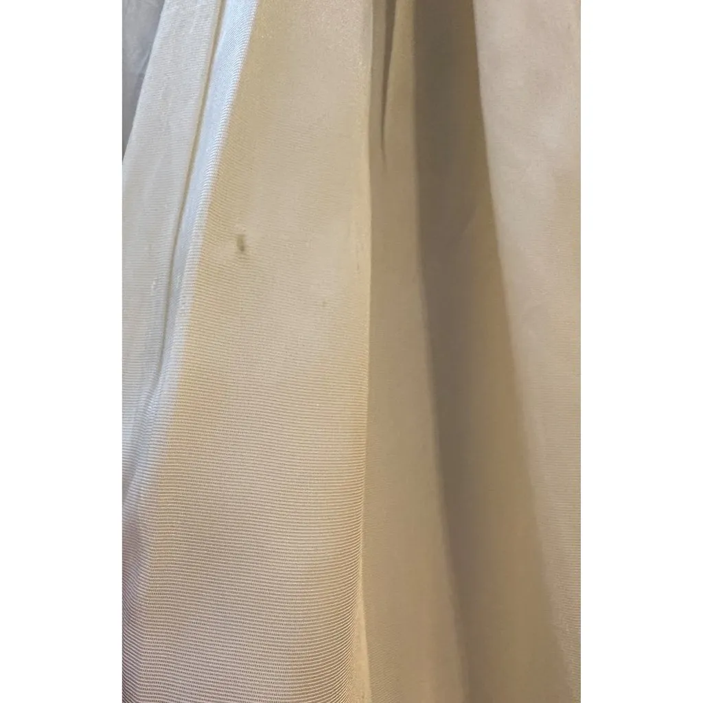 50’s Gigi Young 4 S Chiffon Tea Dress Midi Circle Pleated Blue Party - Image 13