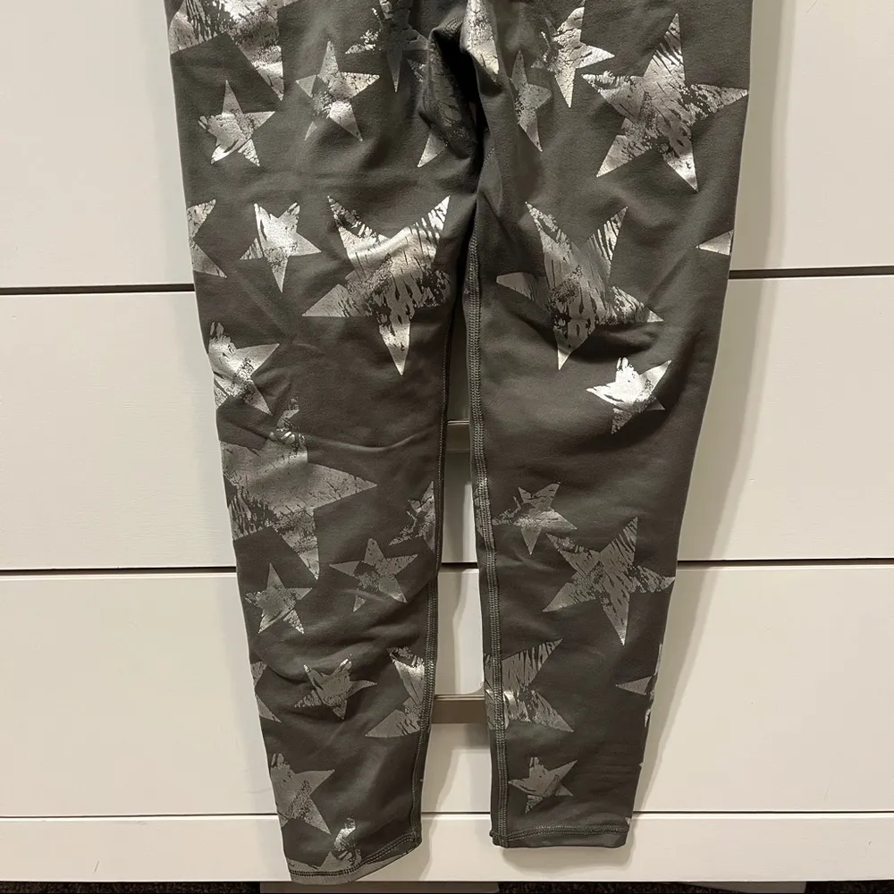 Aerie Move grey & silver star leggings - Image 3