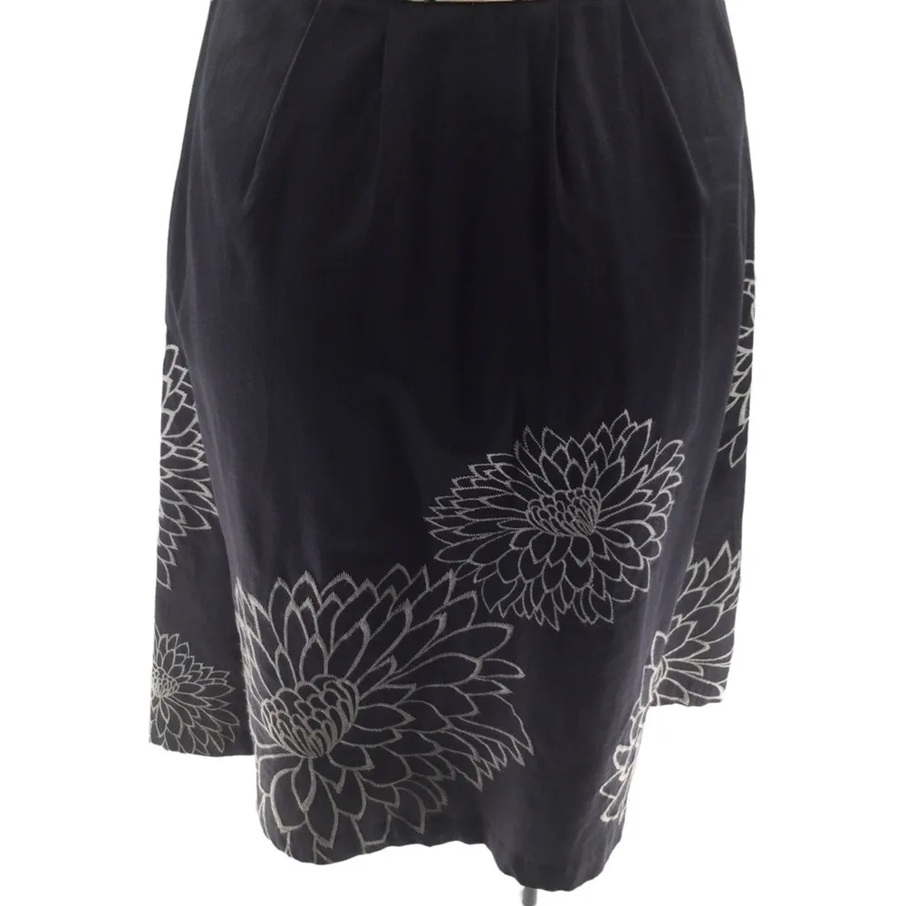 Anthropologie Floreat Floral Embroidered Strapless Dress - Image 8