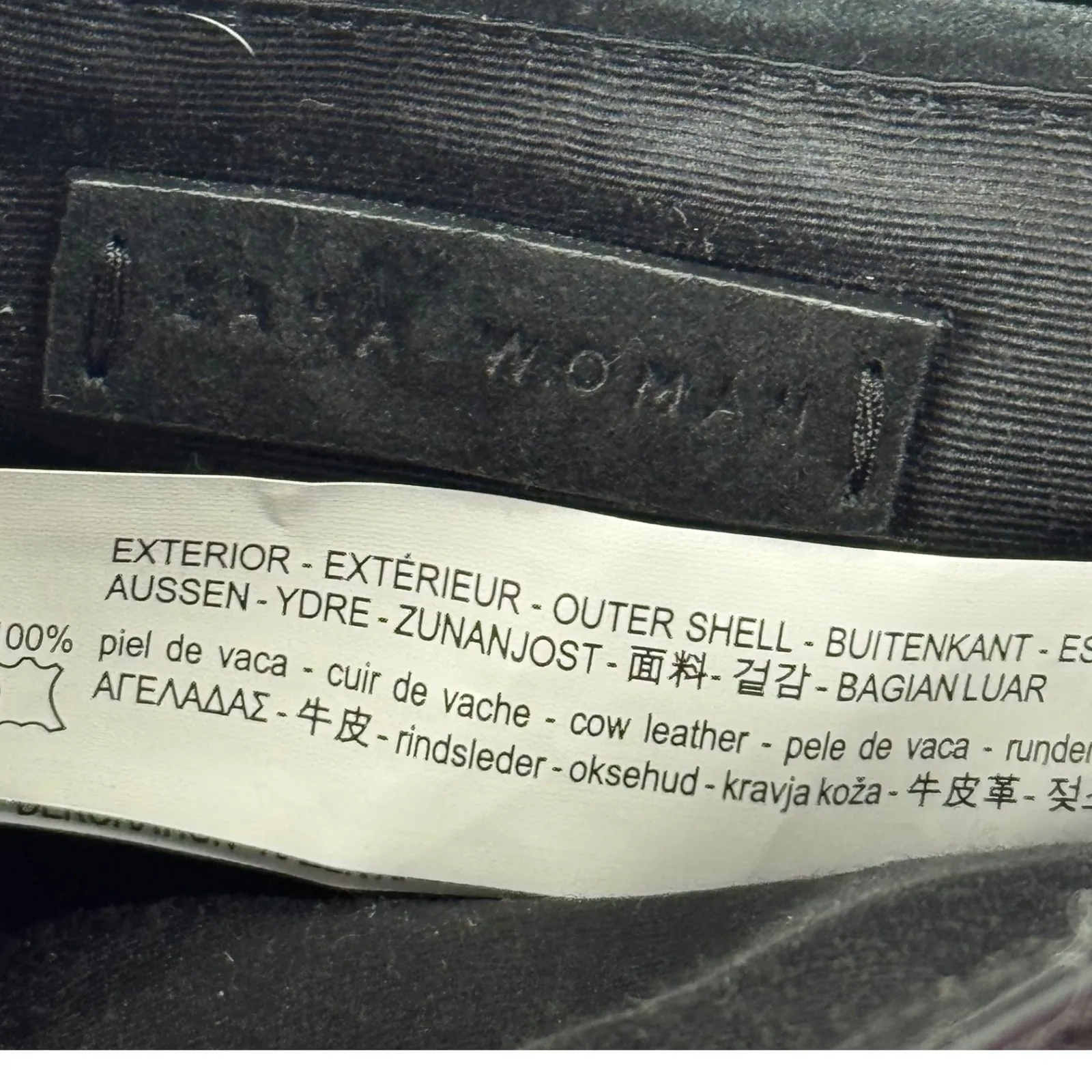 ZARA WOMAN cowhide leather  Chain Shoulder Bag Evening‎ Crossbody - Image 5