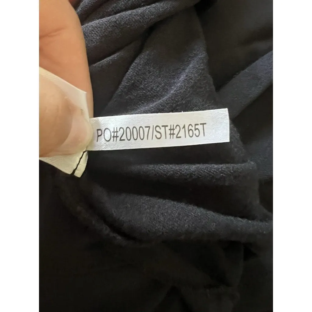 Lysse Top‎ Womens Size Small Black Scoop Neck Drape Long Sleeve Pullover Tunic - Image 10