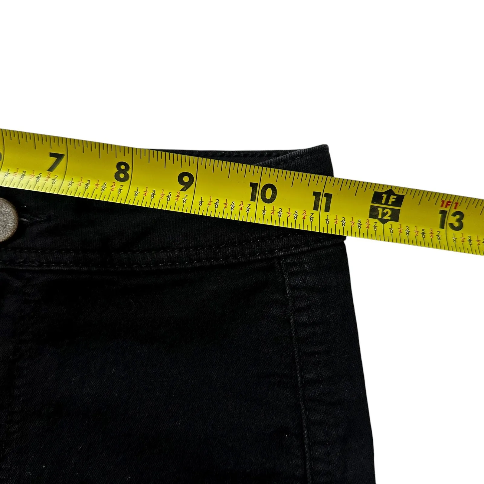 Asos Black Stretch High Rise Skinny Jeans Women's Size 25 | 17-10-2 - Image 7