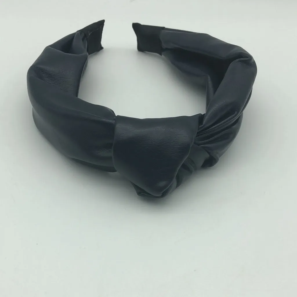 HEADBAND. Navy blue. Blue - Image 5