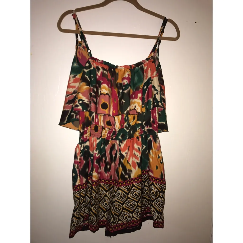 Aztec print romper - Image 2