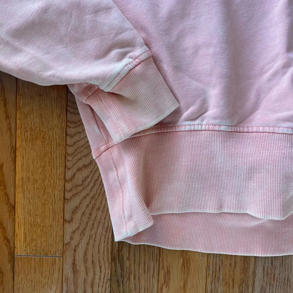 pastel melon salmon pink crewneck - Image 4