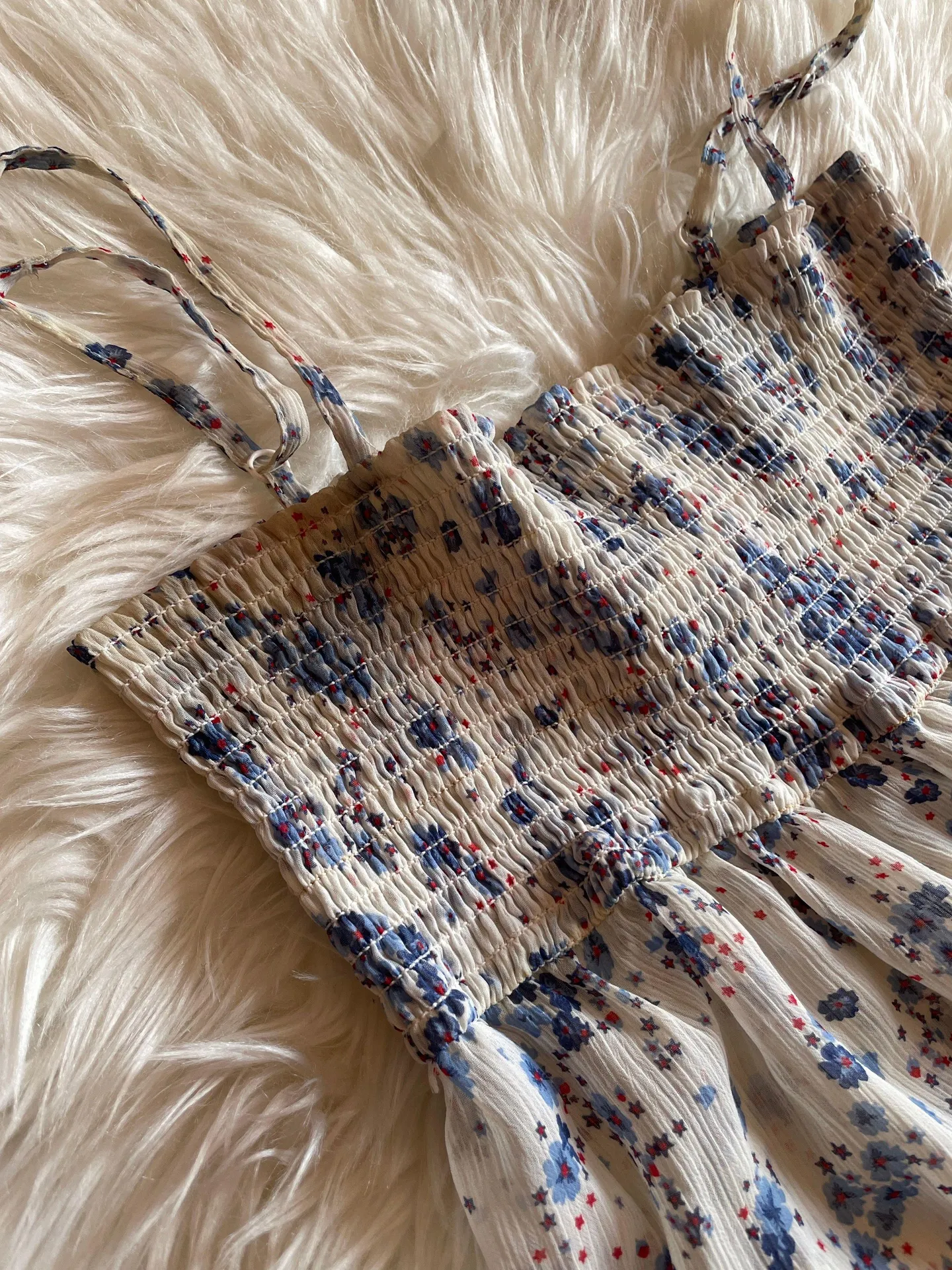 Floral Tube Top With Adjustable Straps  - Image 3