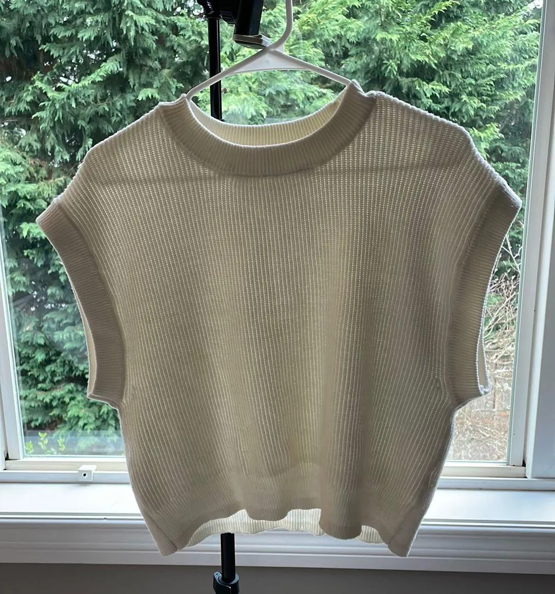 Sweater Vest Top - Image 2