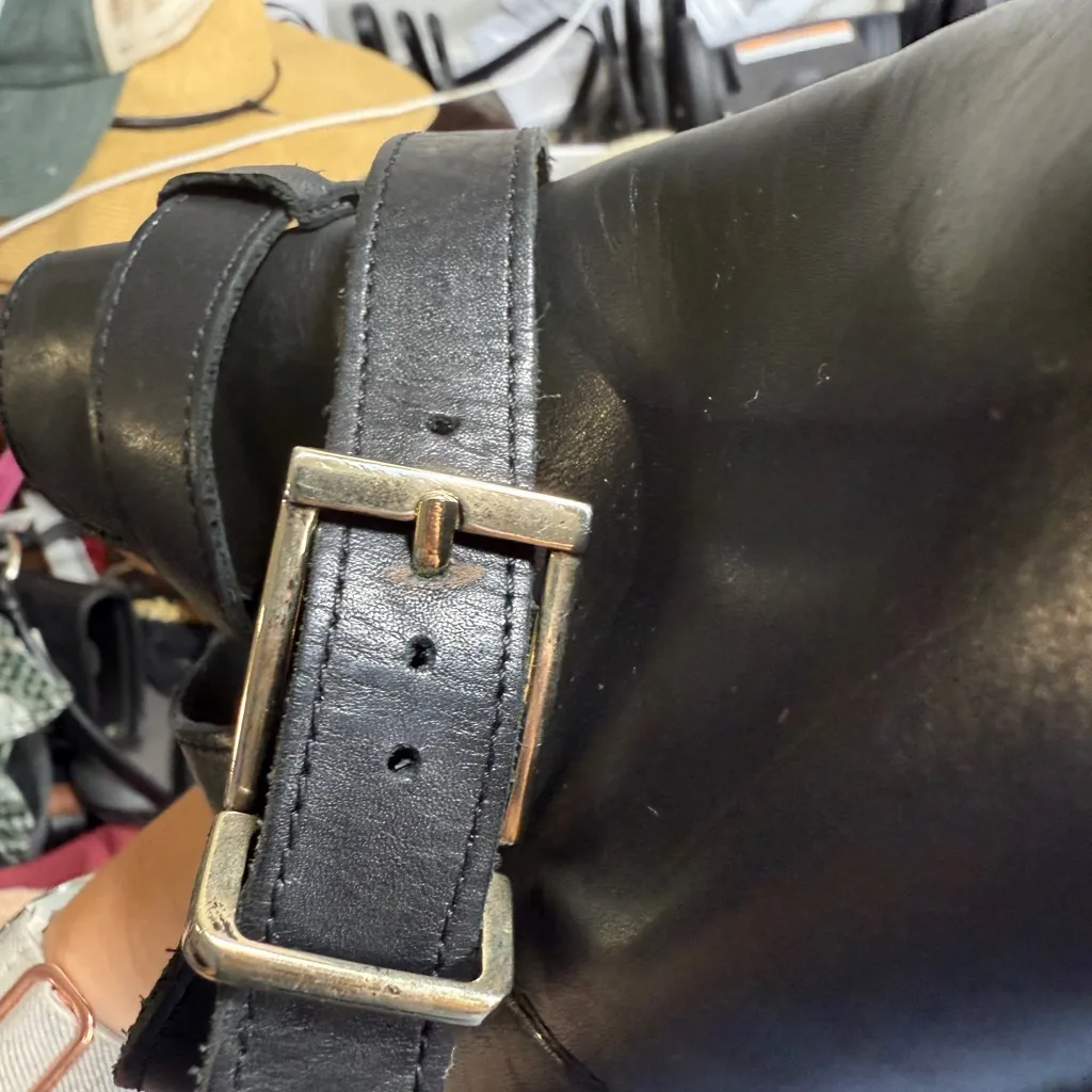 Kurt Geiger Black Leather Saint Wrap Ankle Boot Size 36 US 6 - Image 10