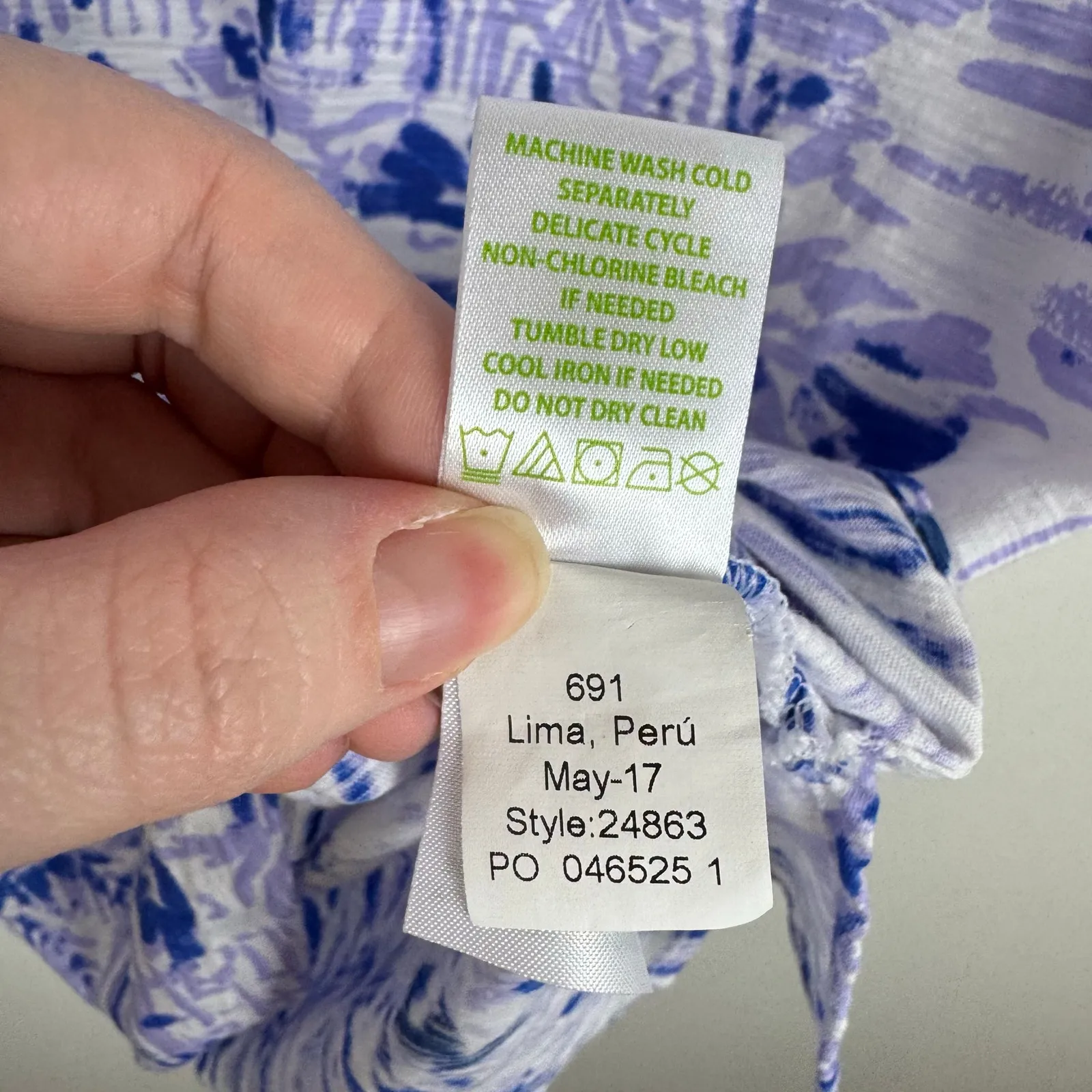 Lilly Pulitzer Meredith Short Sleeve Tee in Lilac Verbena‎ Rock the Dock Sz XS - Image 8