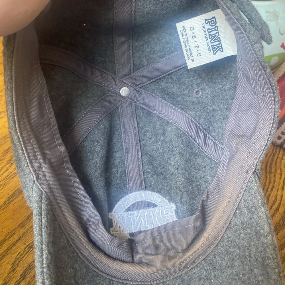 Victoria's Secret PINK Gray Hat - Image 5