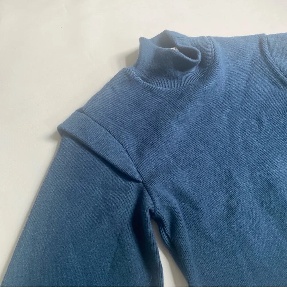 Jonathan Simkhai Standard Max Sweater Blue Size XS - Image 8