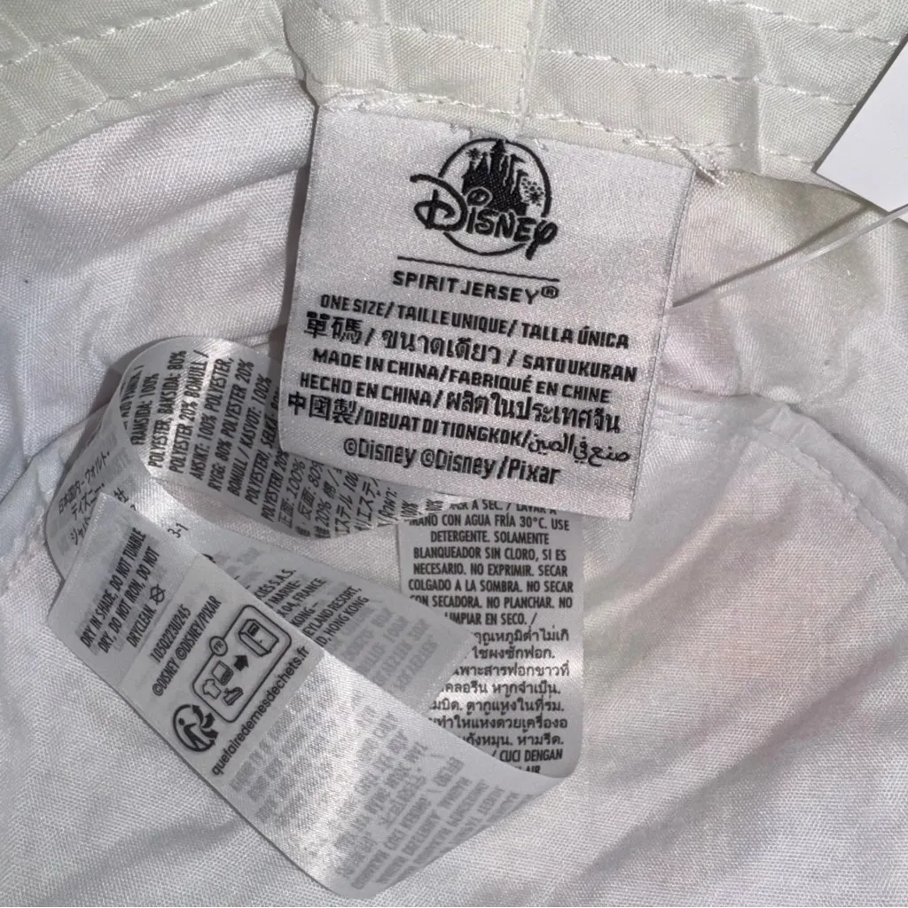 Disney New with Tags Tie Dye Womens Kids Bucket Hat - One Size - Image 3