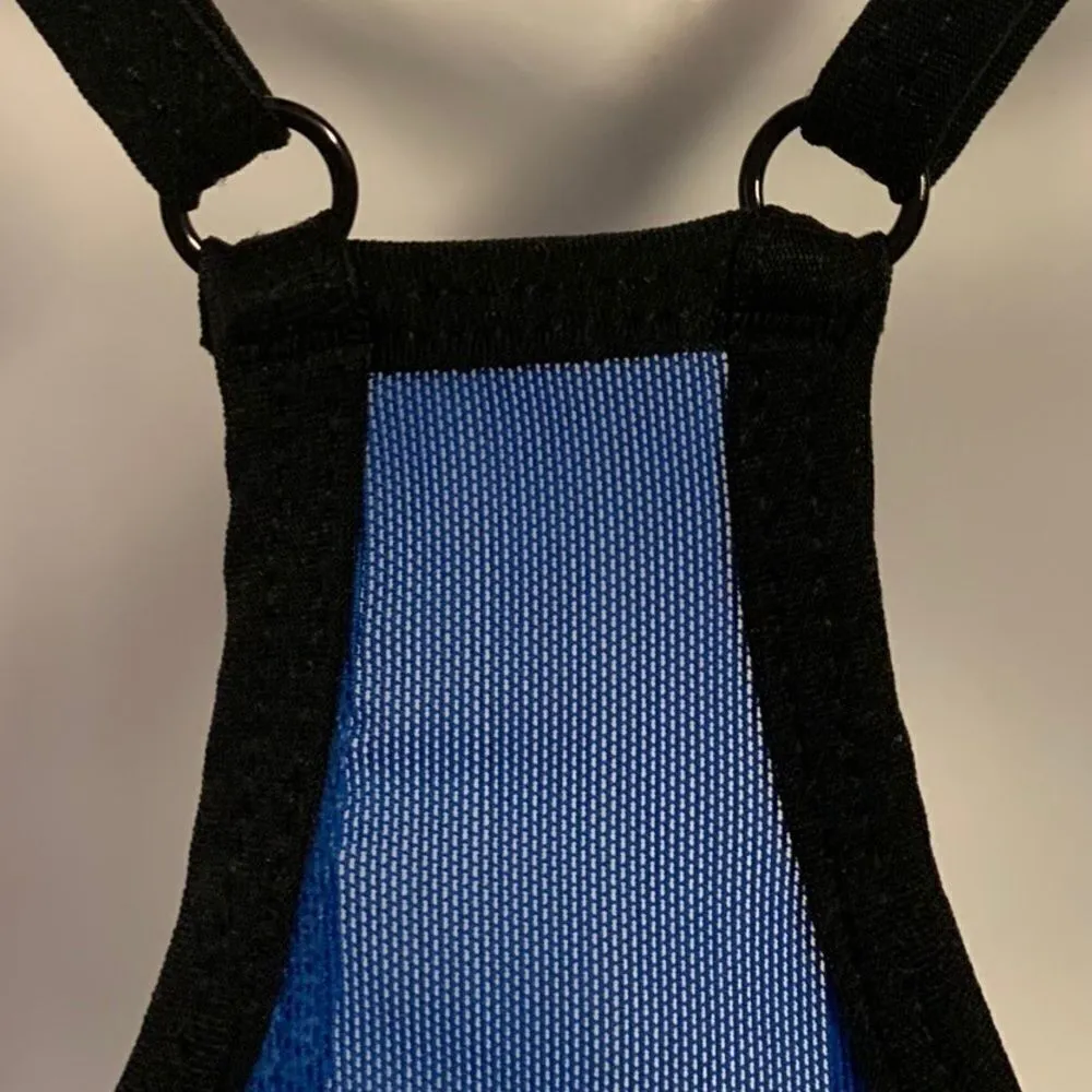 Athletic Works Sports Bra Intimates. Brigh Blue Black M 8-10 - Image 2