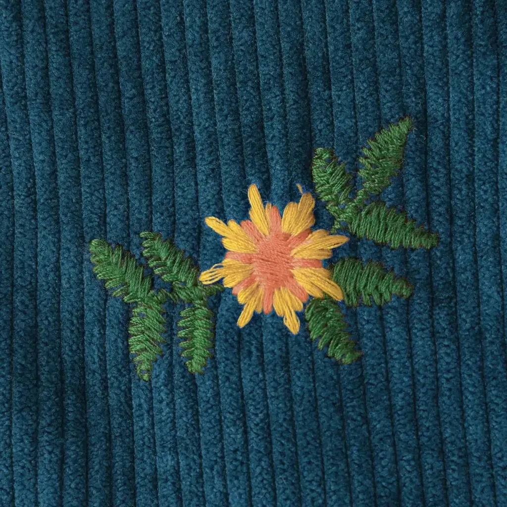 NWT Cider DITSY FLORAL CORDUROY JUMPSUIT size 1x - Image 3