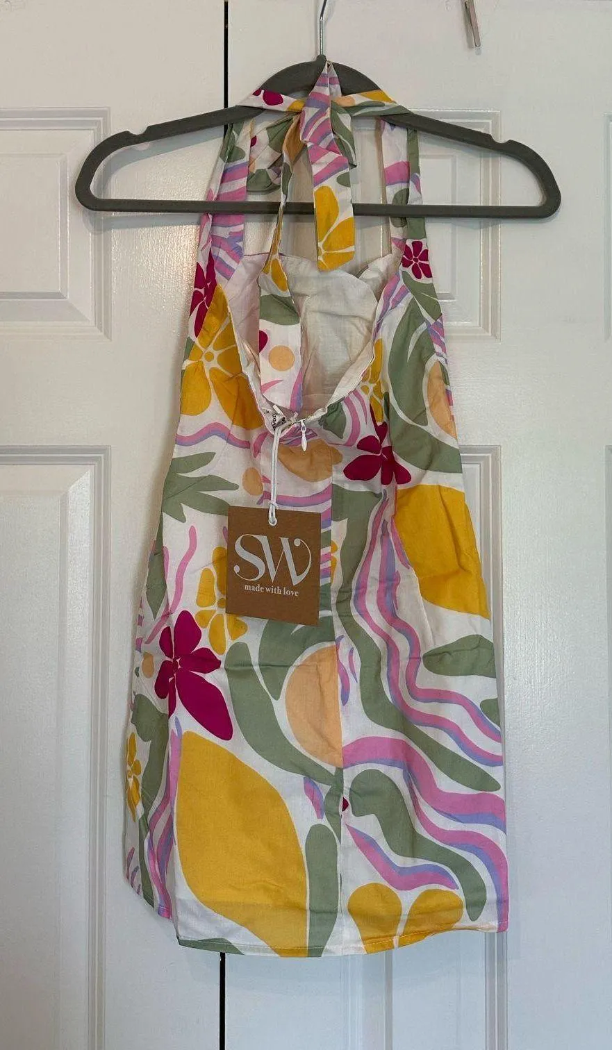 Runaway the label floral halter dress - Image 6