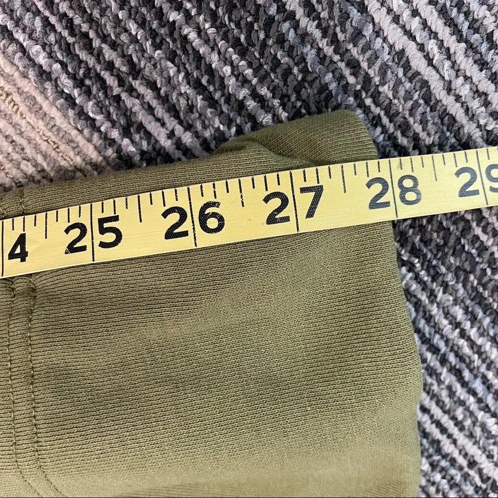 Veronica Beard x Sold Out Green Melanie Wide Leg Sweatpants Ankle Cropped Sz XS - Image 12