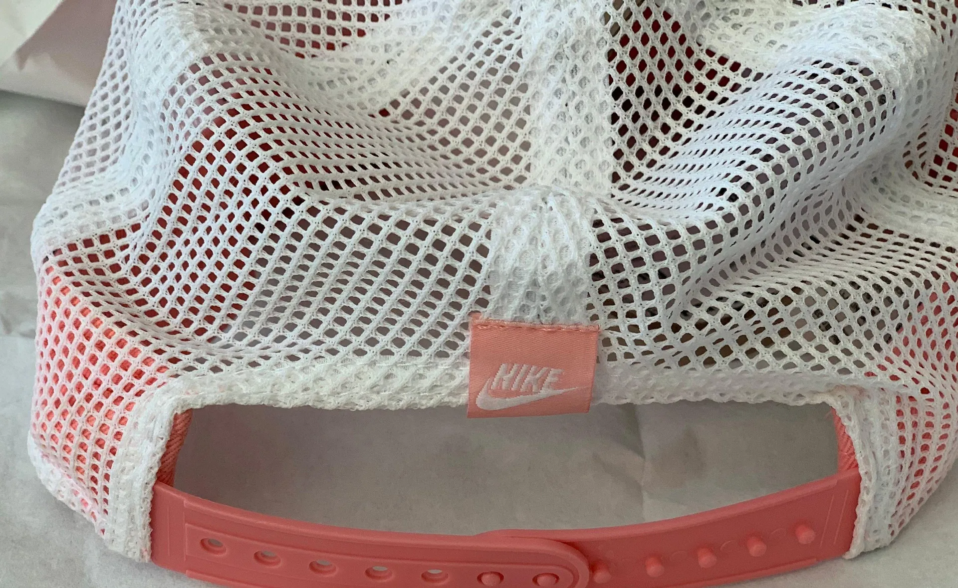 Nike Pink  Trucker Hat - Image 5
