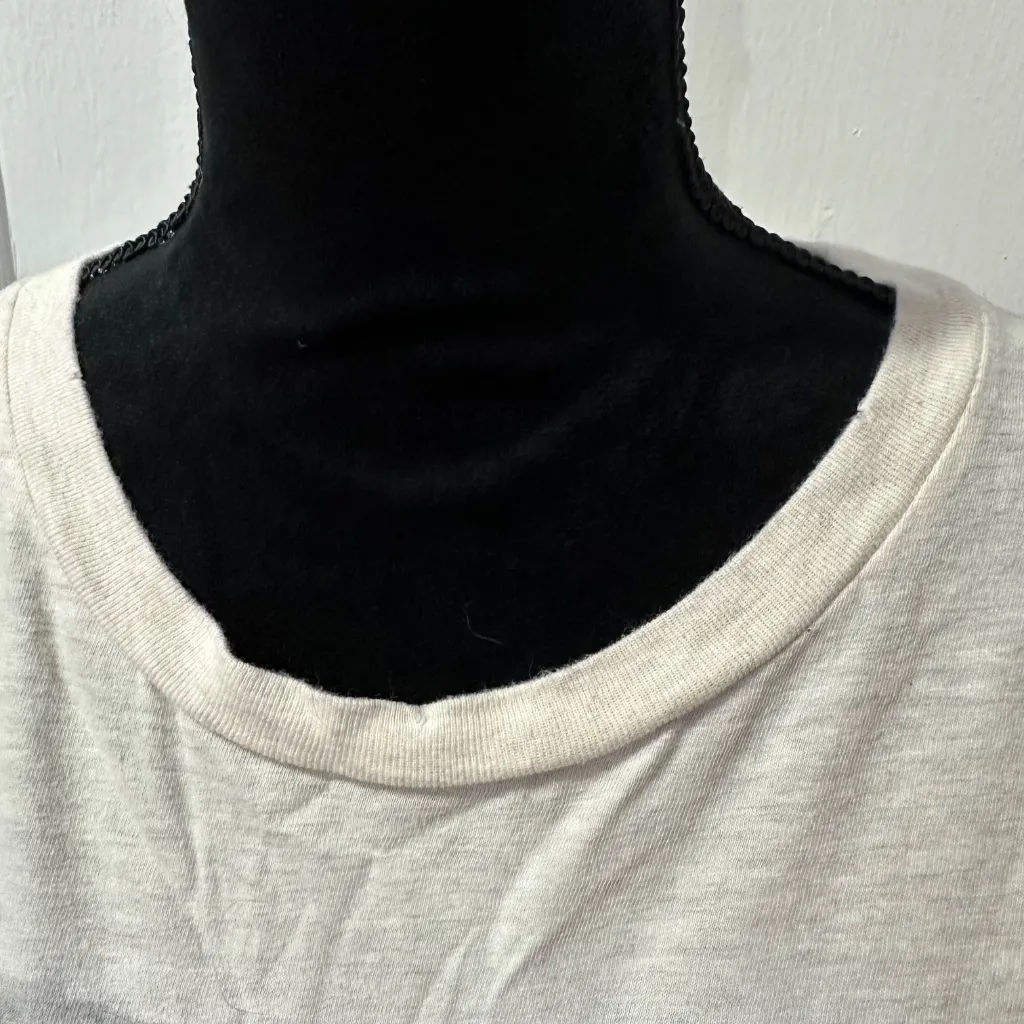 Aerie Cream Giraffe Get on My Level Cropped Tee Womens Size S - Image 2