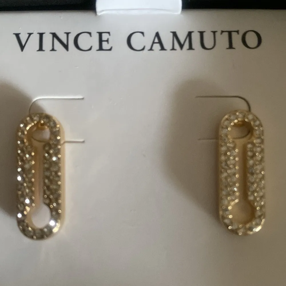 Vince Camuto Crystal Pave  Earrings - Image 4