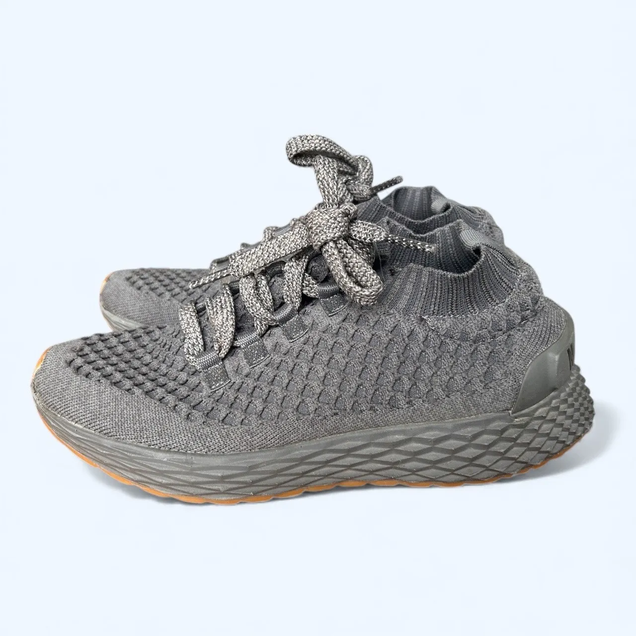 NOBULL All Day Knit Sneakers Trainers Gray Men's 6.5/ Women's 8 - Image 7