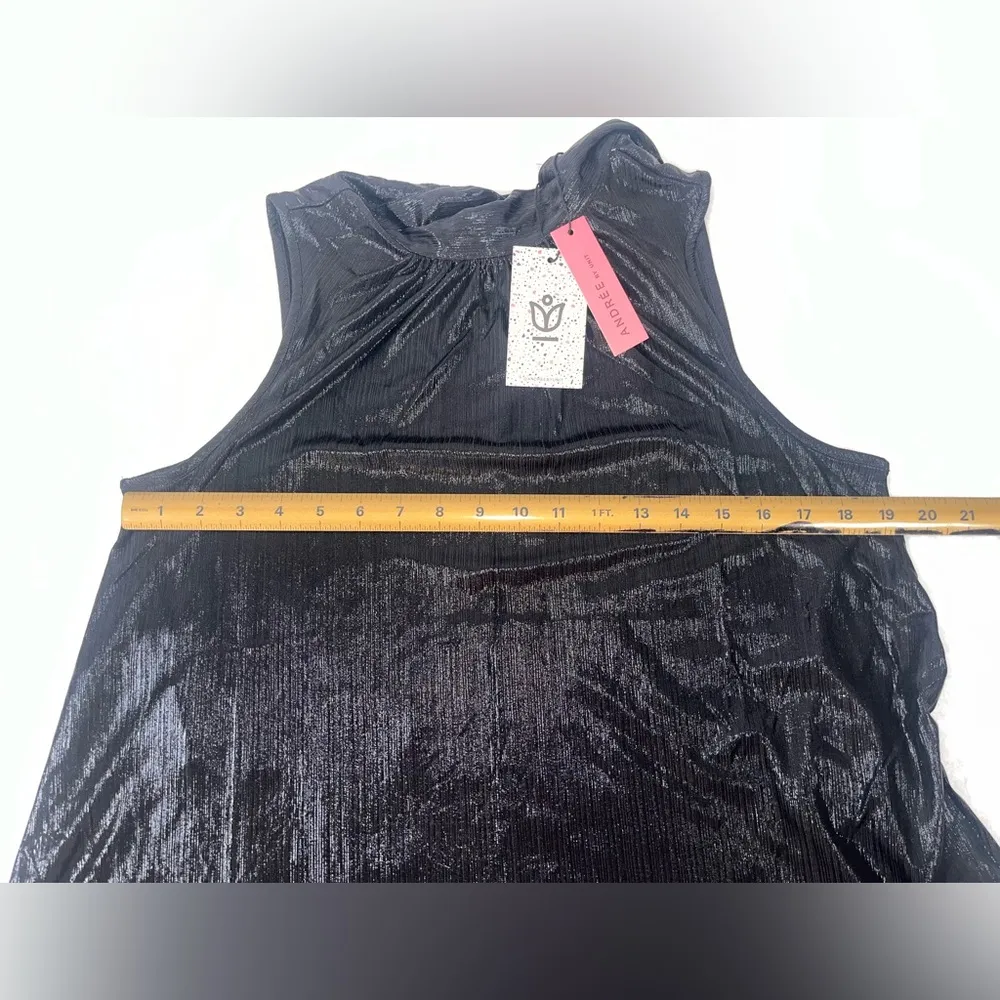 Andree by Unit Shining Star Blouse In Black - Image 2