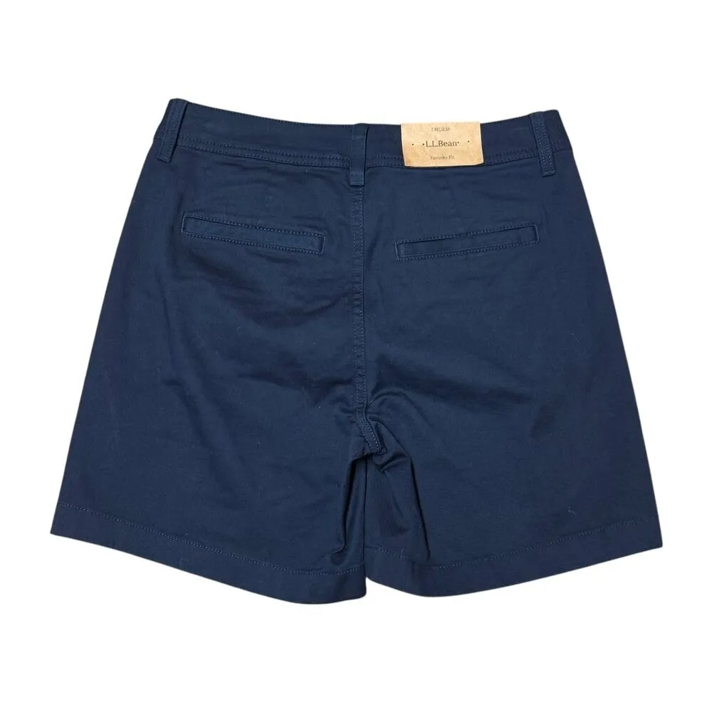 L.L.Bean Favorite Fit Shorts Blue 2 - Image 3