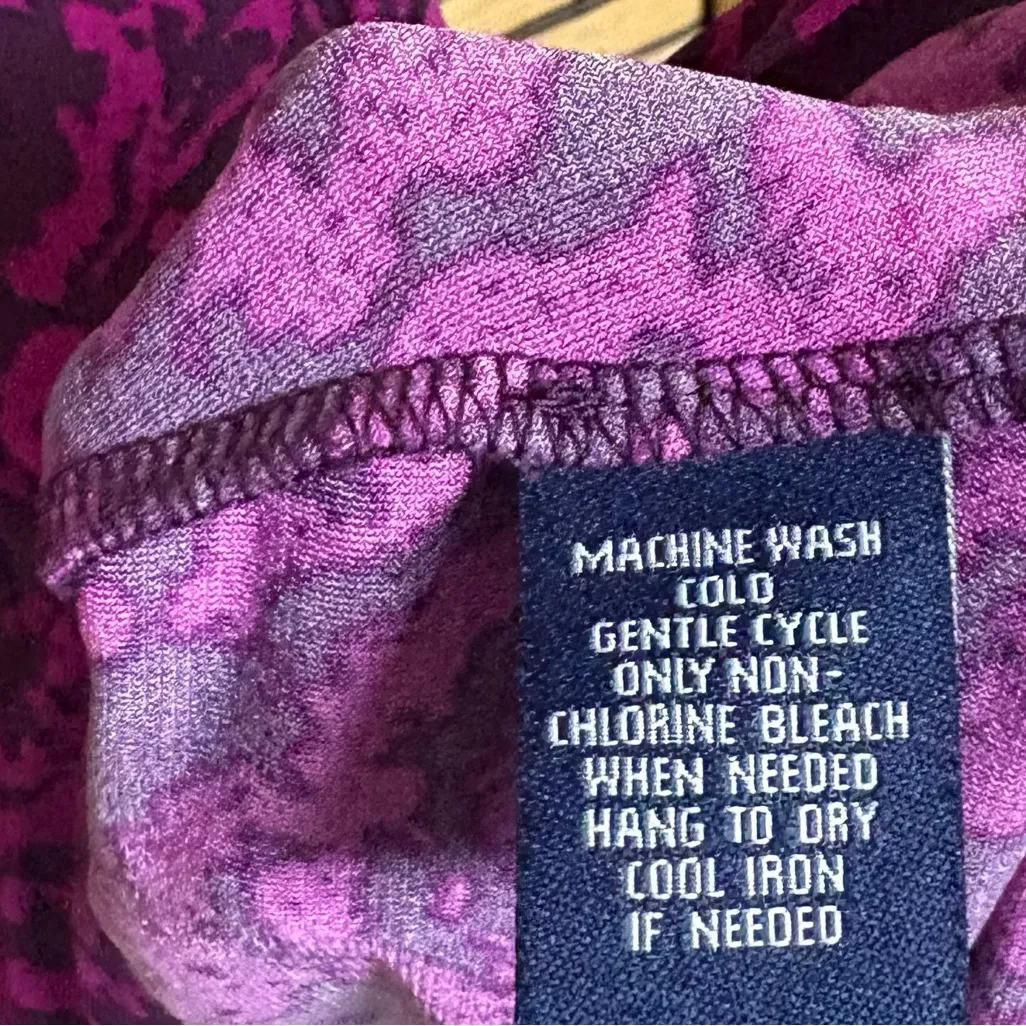 CHAPS ‎ Purple Dress Size Small - Image 7