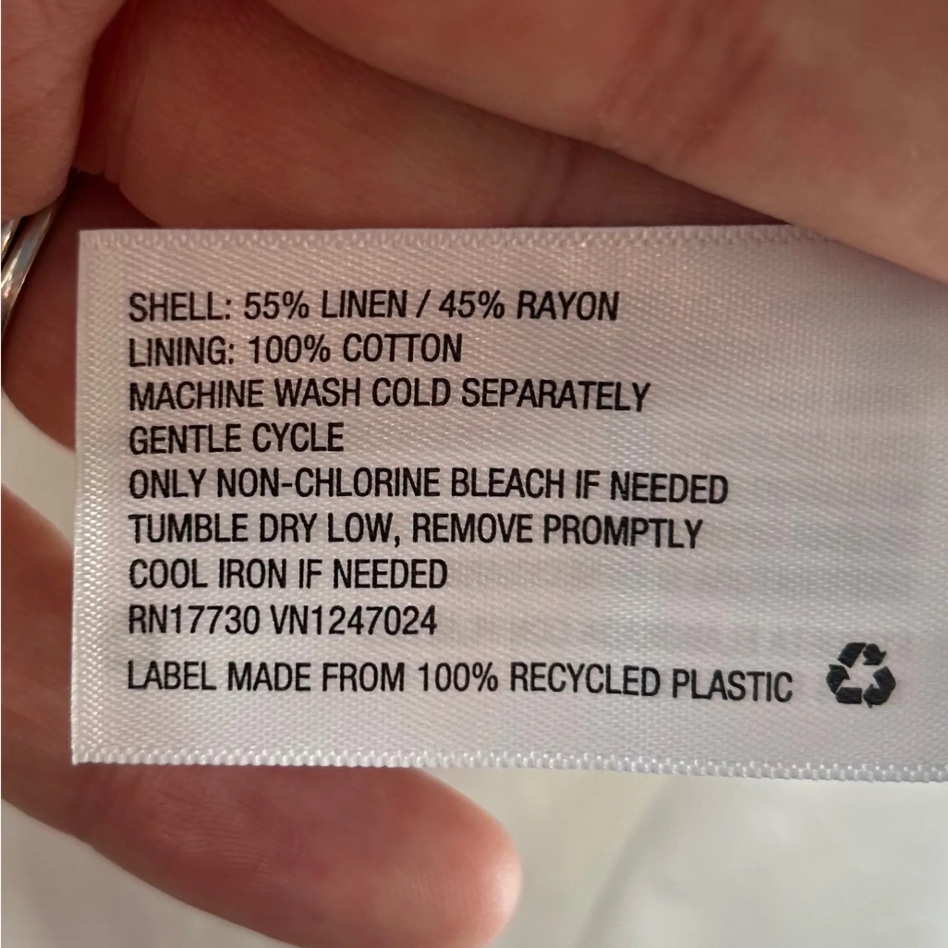 Stoney Clover White Ruffle Mini Skirt Linen Blend Preppy Neutral Bachelorette - Image 4