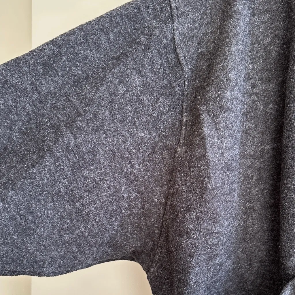 Cherish Grey Balloon Sleeve Cardigan, Comfy Cloud Soft Sweater, Size Small - Image 13