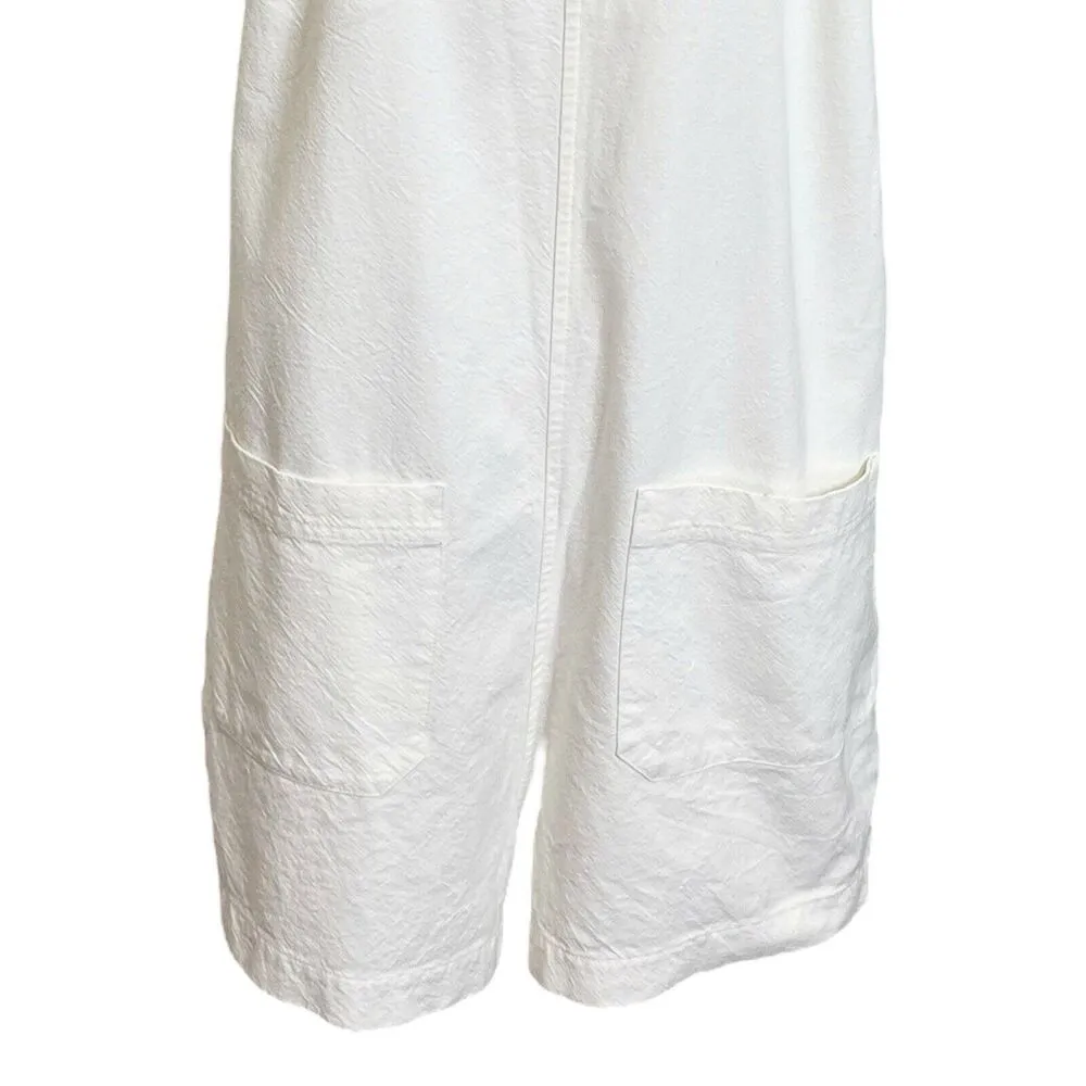 Rolla’s Sailor Linen Playsuit in Vintage White Romper Pockets Women’s Size 10 M - Image 13