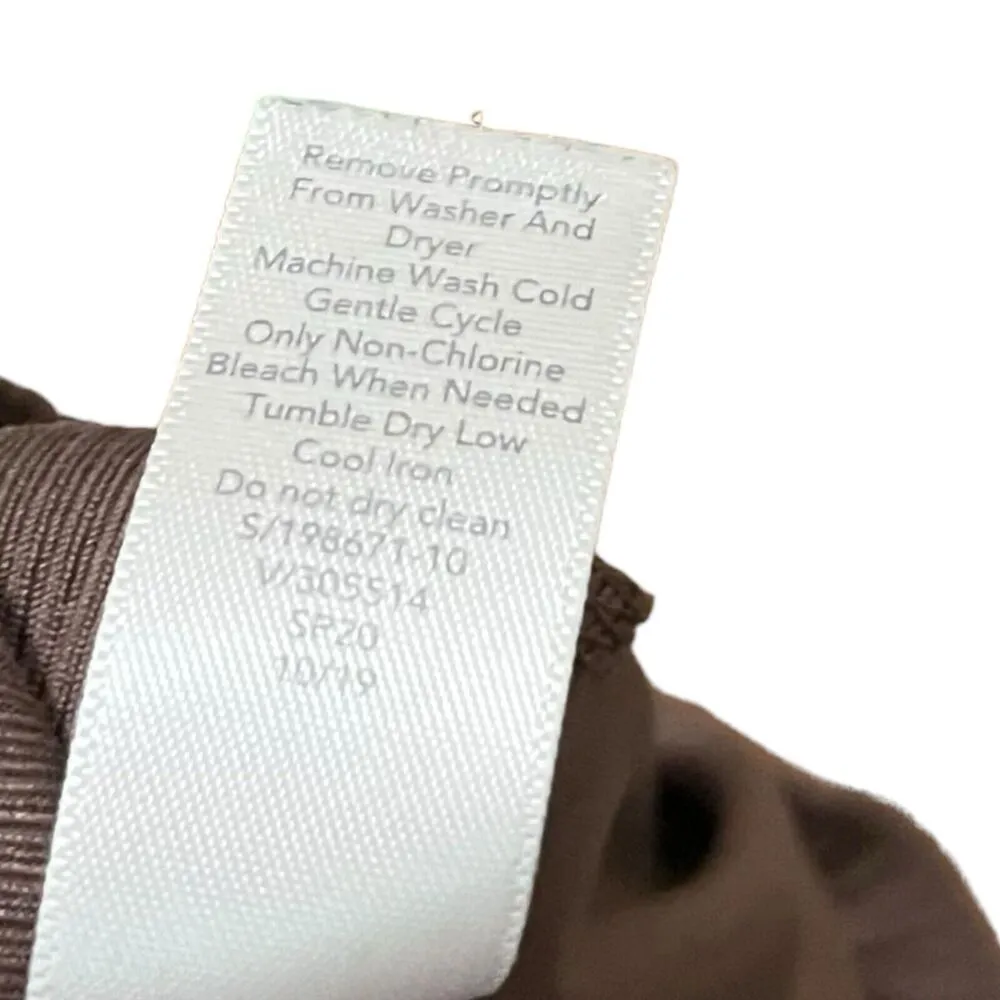 Athleta Brooklyn Ankle Pants City Brown Lounging Cropped 198671 Women’s Size 2 - Image 10