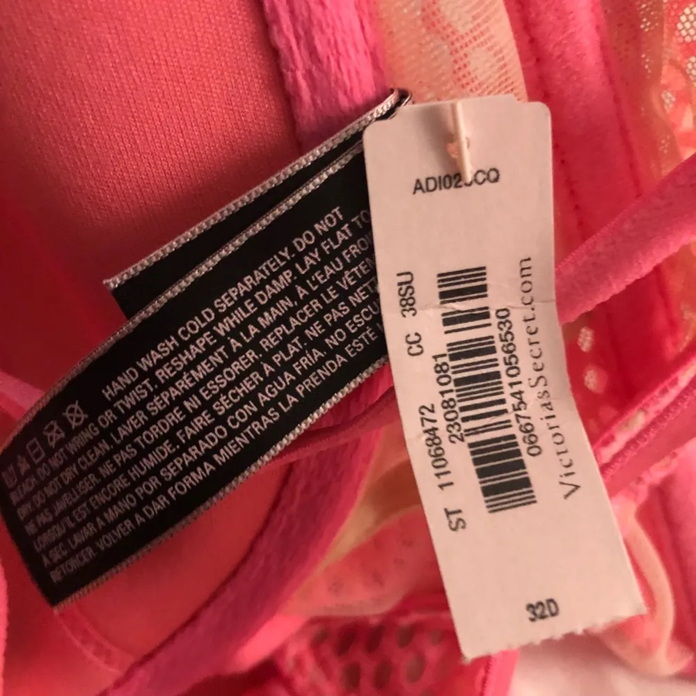 Victoria’s Secret Fishnet Bra nNw With Tags 32D - Image 6
