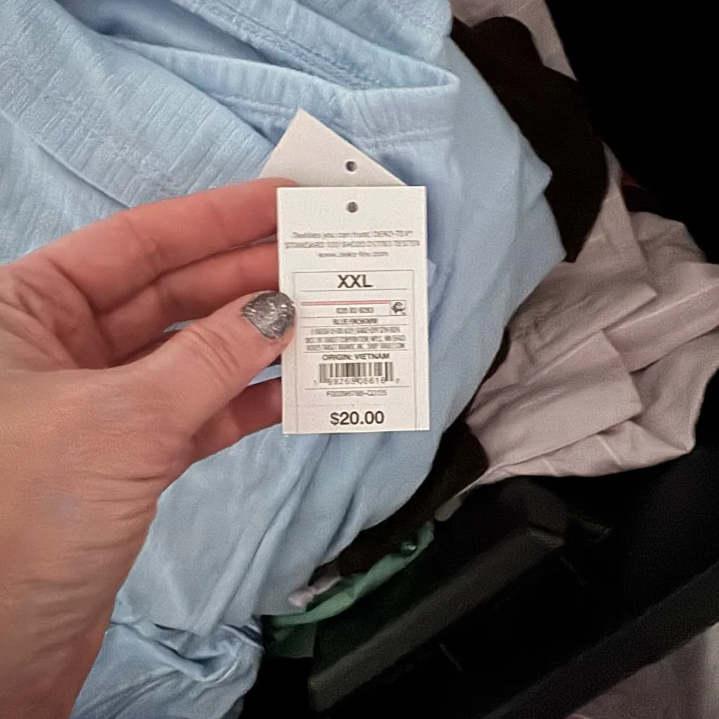 Auden light blue sleep skirt - Image 3