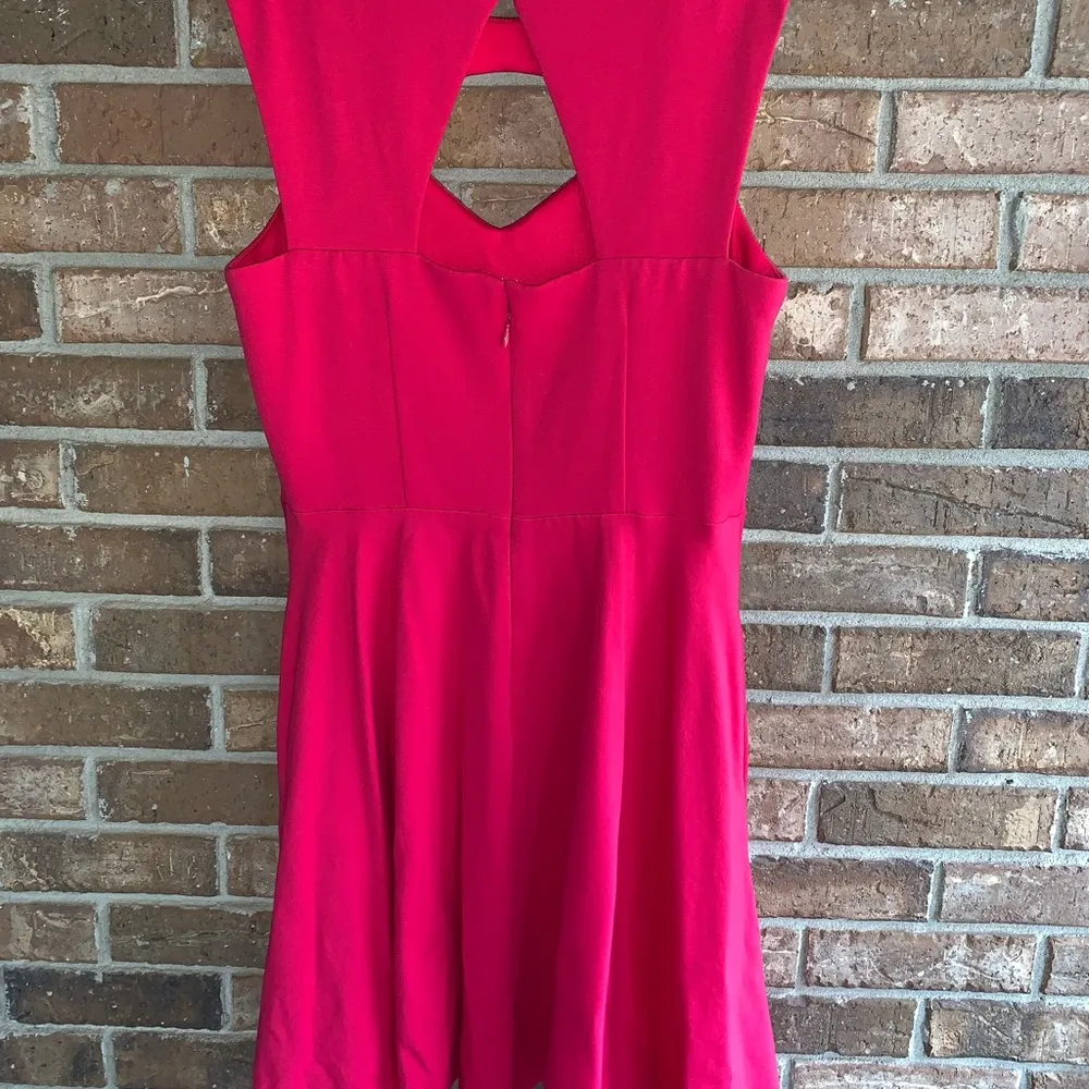 Betsey Johnson Fuchsia Pink Cutout Dress - Image 3