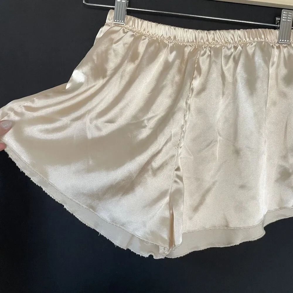 women's yellow lingerie shorts casual comfortable pajama bottoms lightweight - Image 2