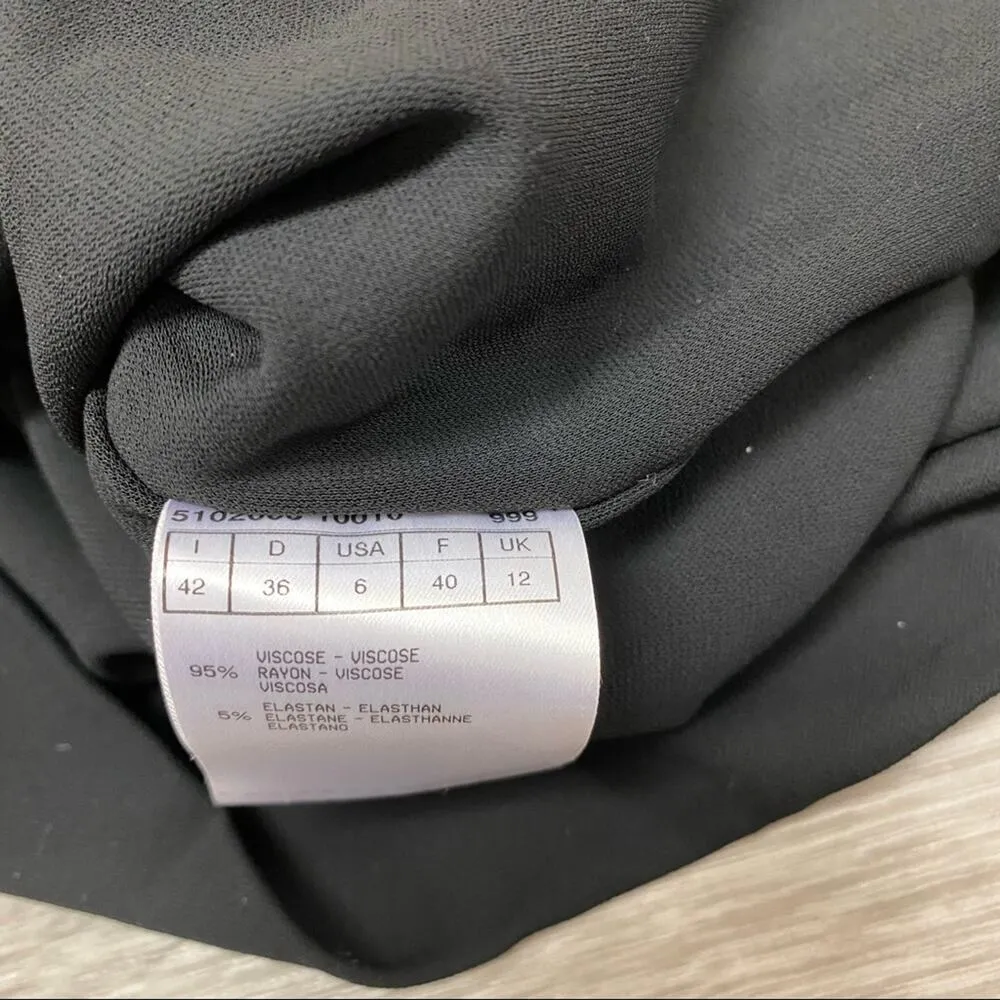 Hugo Boss V-neck Tank Top Black Size 6 - Image 5