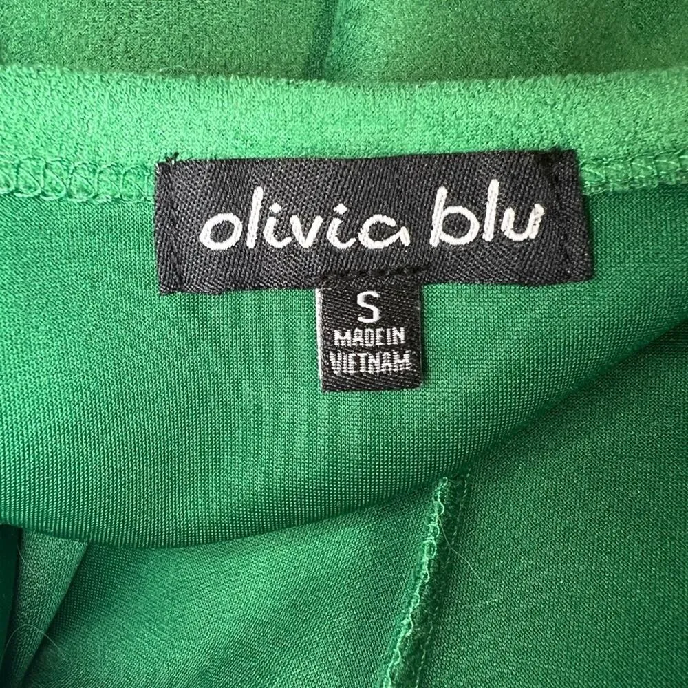 Olivia Blu Women's Green Blazer Size S - Image 3