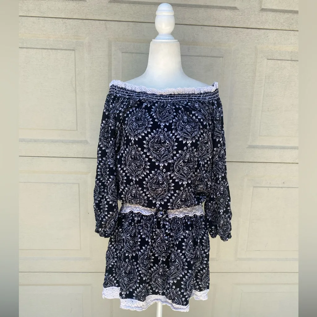 Free People Off shoulder  tunic top shirt - Image 3