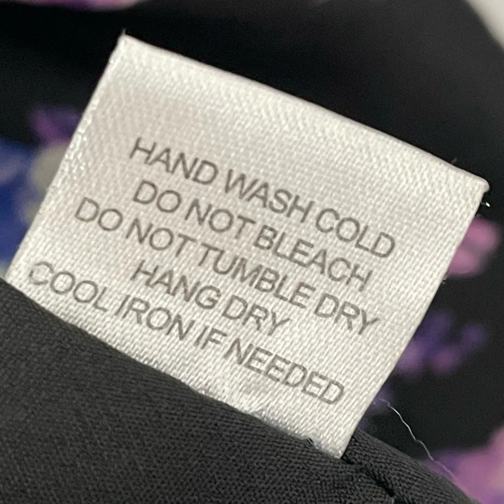 Lovers + Friends Sullie Mini Dress in Royal Floral‎ Size MEDIUM One Shoulder - Image 9