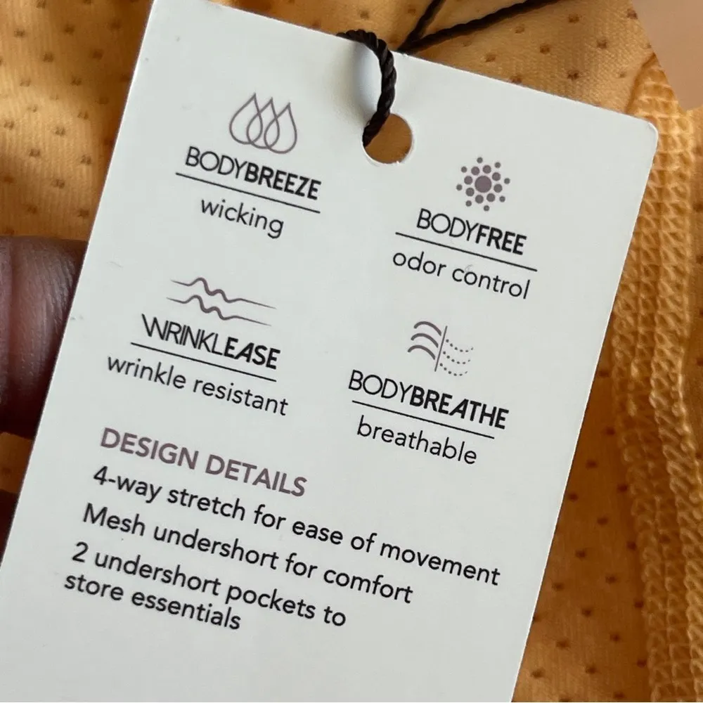 CALIA | Orange Ace Pleated Back Golf Skort Sz XL - Image 10