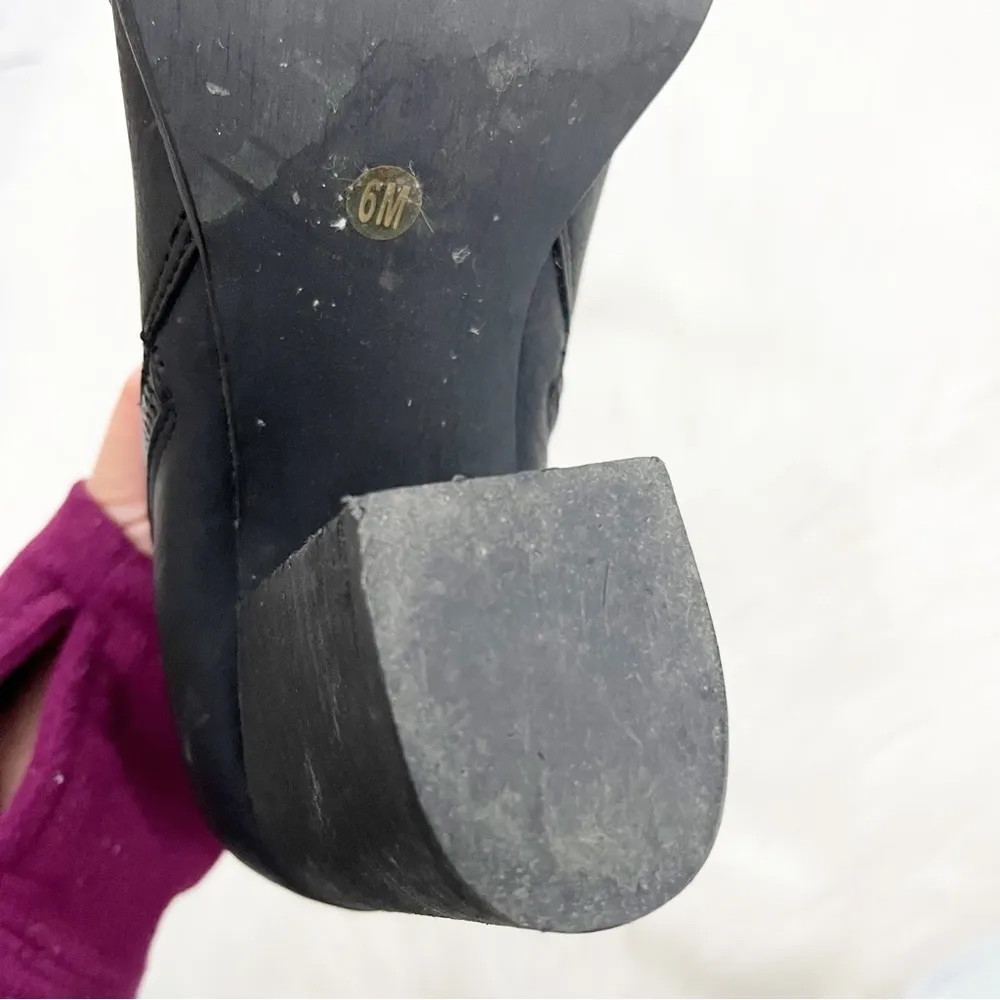 Diba black zip up ankle booties Size 6 - Image 6