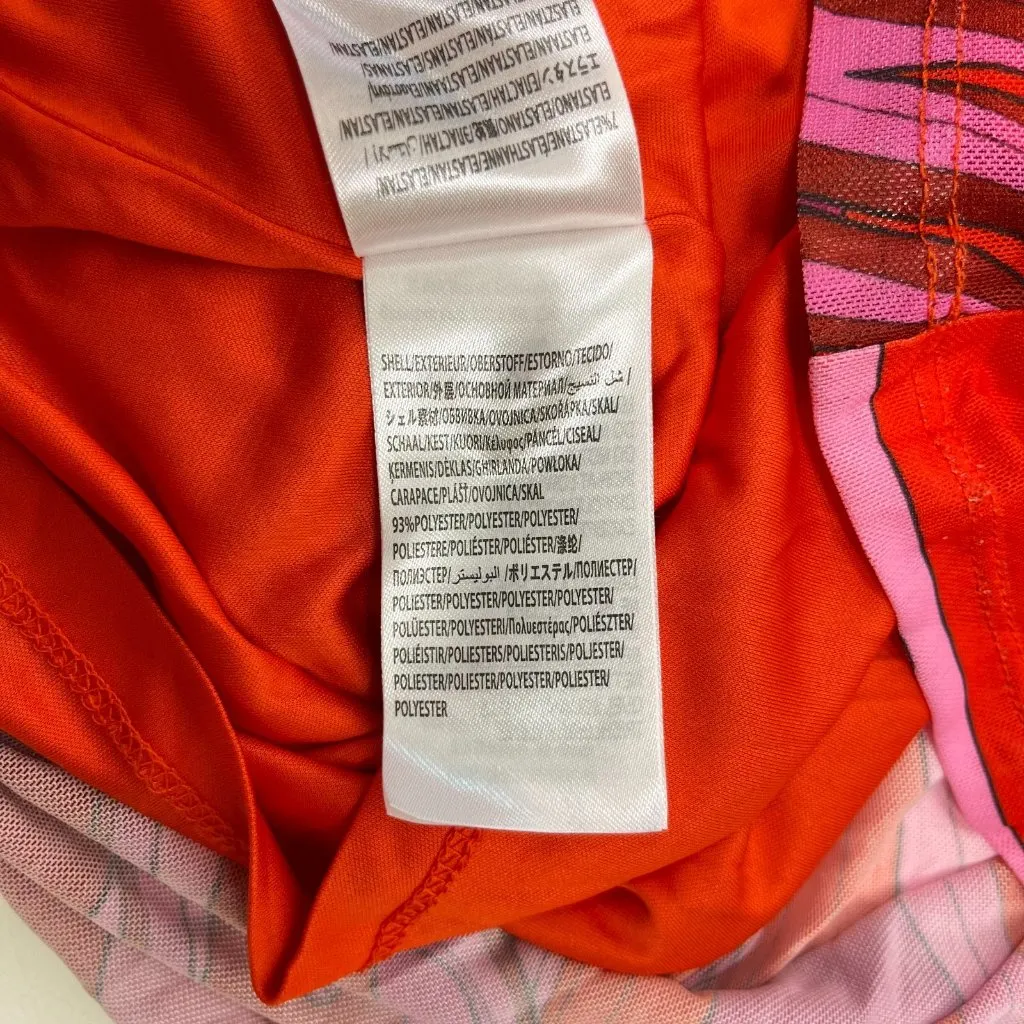 NWT Farm Rio Endless Summer Tulle Floral Flower Midi Dress Size L Pink Red - Image 13