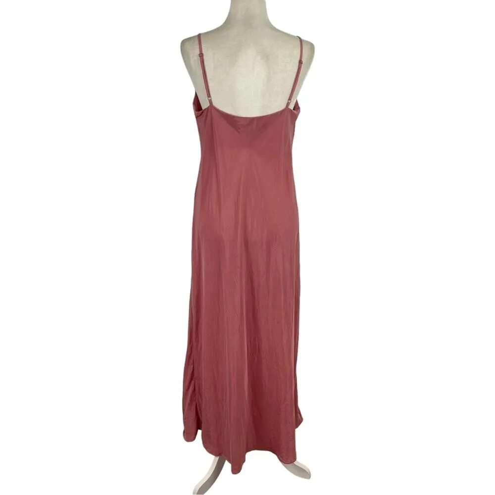 Hatch Ricky Maternity Slip Dress Size 2 in Pink - Image 12
