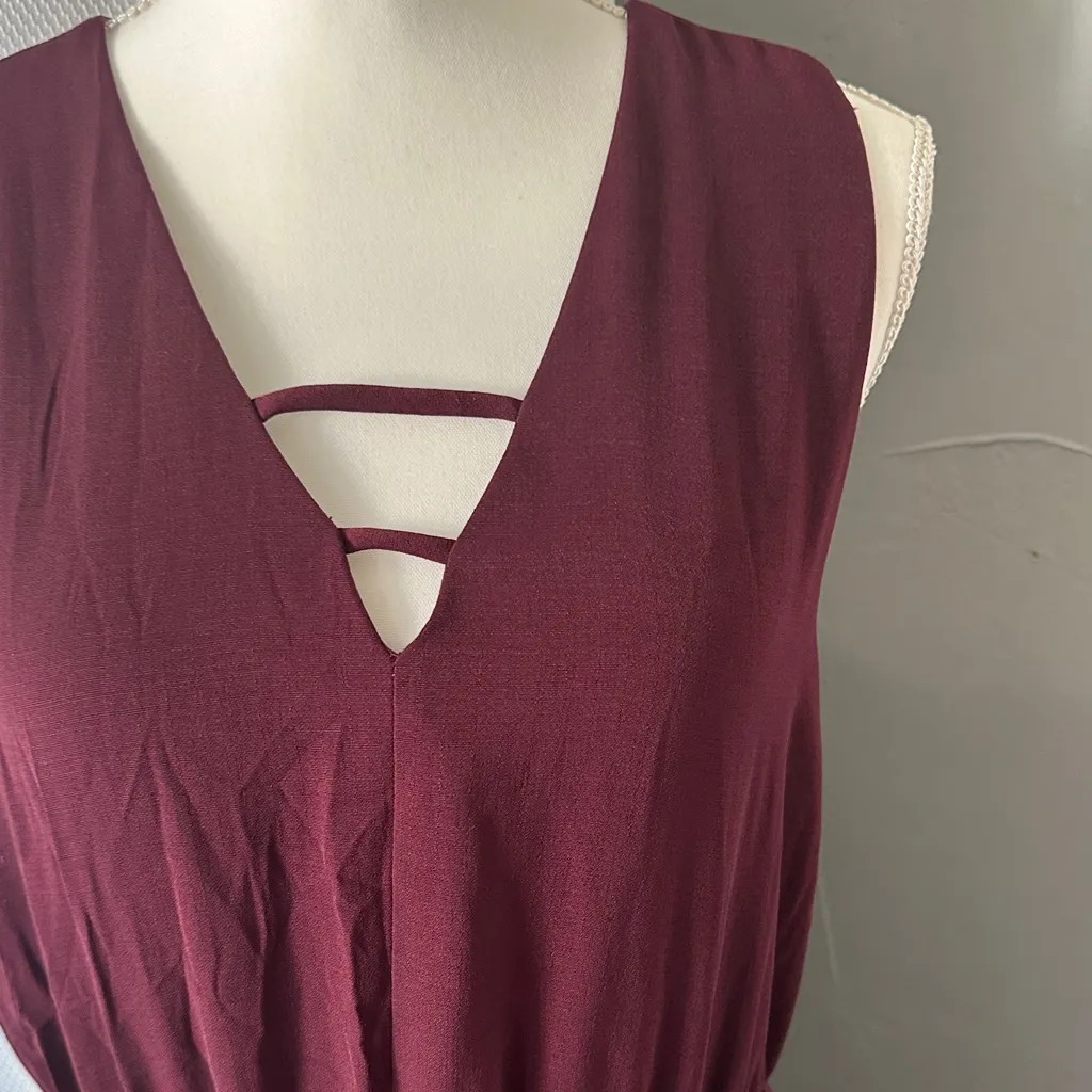 Jack by BB Dakota Wine Maxi Dress - Image 10